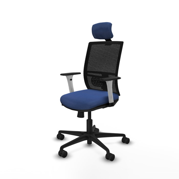 PIQUERAS Y CRESPO Silla de oficina Yunquera Azul marino y Negro PIQUERAS Y CRESPO Silla de oficina Yunquera Azul marino y Negro