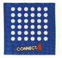 JugaToys Toalla Juego Conecta 4 con Fichas Impermeables y Mochila, 100x100cm