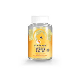 Ivybears Gominolas Alivio del Estrés con L-Teanina y Bálsamo de Limón, Reduce Estrés, Mejora Sueño, 150g