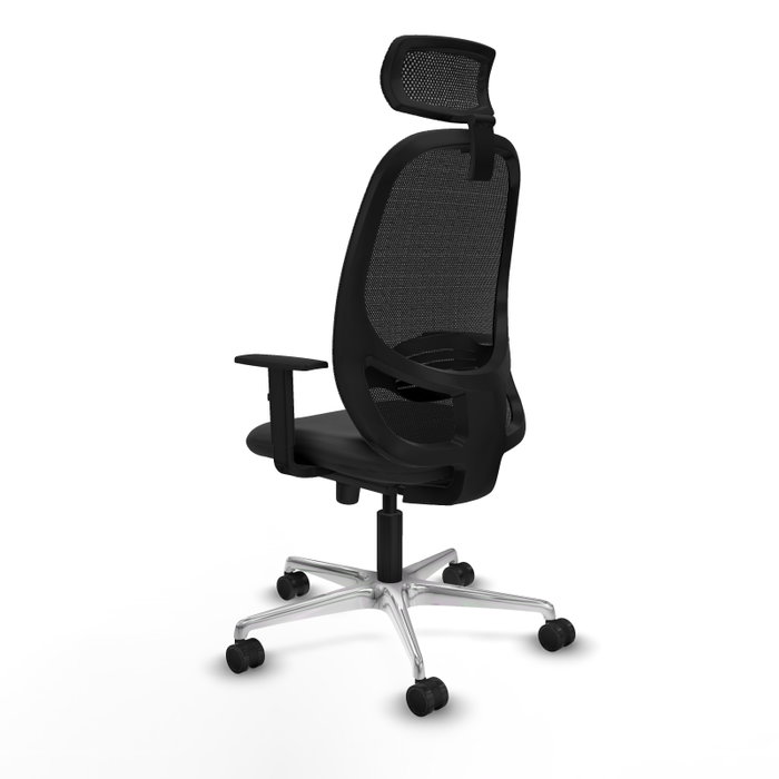 PIQUERAS Y CRESPO Silla de oficina Cilanco con mecanismo Sincro, Gris oscuro y Negro PIQUERAS Y CRESPO Silla de oficina Cilanco con mecanismo Sincro, Gris oscuro y Negro