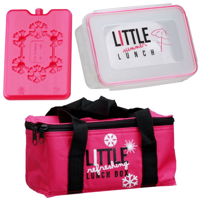 Take Away Bolsa Térmica Hielo Fiambrera Take Away 2,6L con Bloque Refrigerante y Contenedor Hermético Libre de BPA