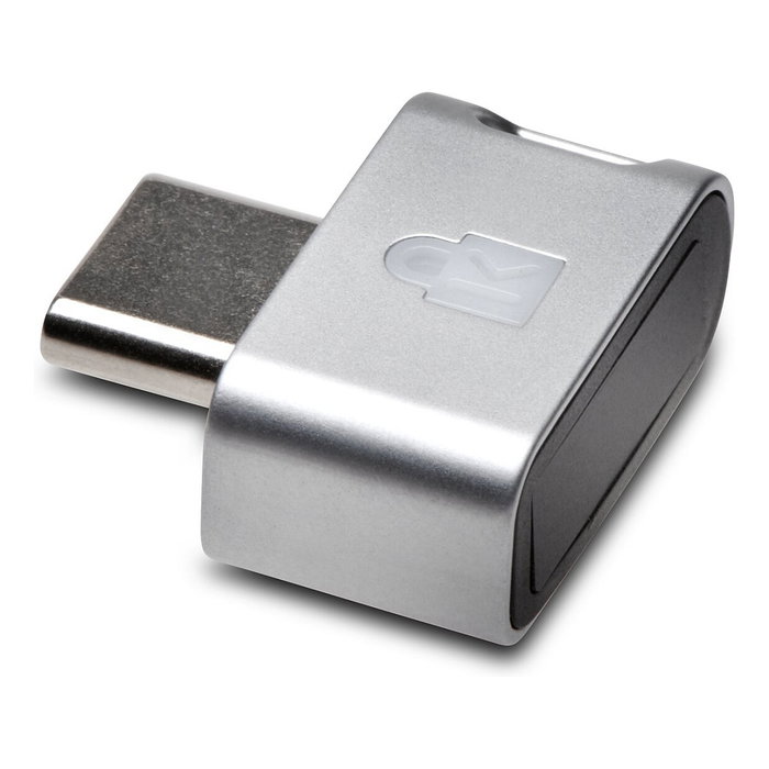 Kensington VeriMark Guard - Llave de Seguridad USB-C con Huella Digital, Compatible con FIDO2, WebAuthn/CTAP2 y FIDO U2F - Multiplataforma