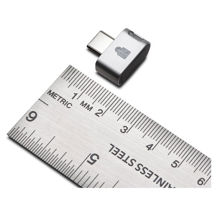 Kensington VeriMark Guard - Llave de Seguridad USB-C con Huella Digital, Compatible con FIDO2, WebAuthn/CTAP2 y FIDO U2F - Multiplataforma