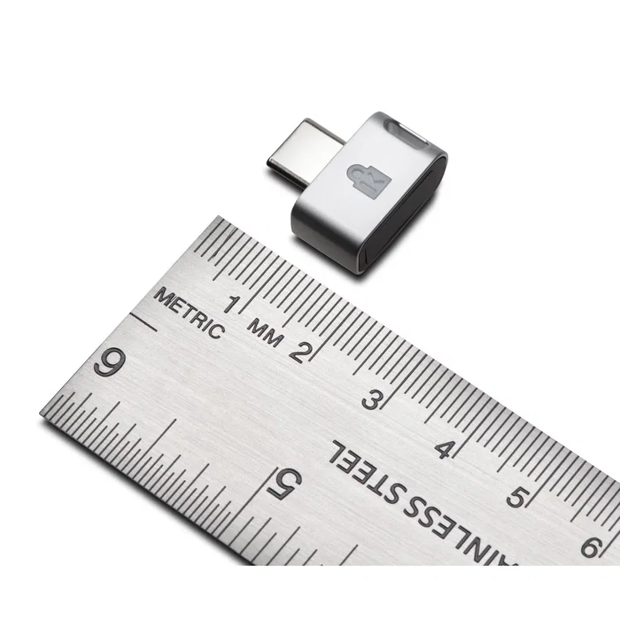 Kensington VeriMark Guard K64709WW Llave de Seguridad USB-C con Lector de Huella Digital, FIDO2, WebAuthn, FIDO U2F, Compatible con Windows 10+, macOS, Chrome OS Kensington VeriMark Guard K64709WW Llave de Seguridad USB-C con Lector de Huella Digital, FIDO2, WebAuthn, FIDO U2F, Compatible con Windows 10+, macOS, Chrome OS