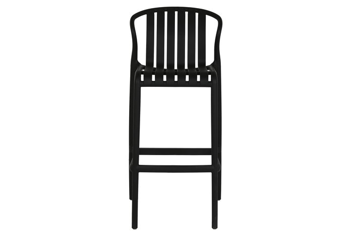 DKD Home Decor Set de 3 Mesas Bar Terraza y Jardín Negro 60 x 102 x 60 cm