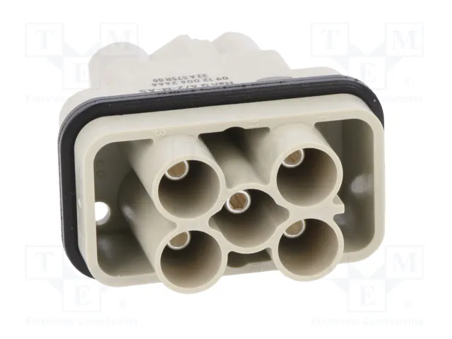 HARTING Han Q Plantilla de Contacto Macho HDC