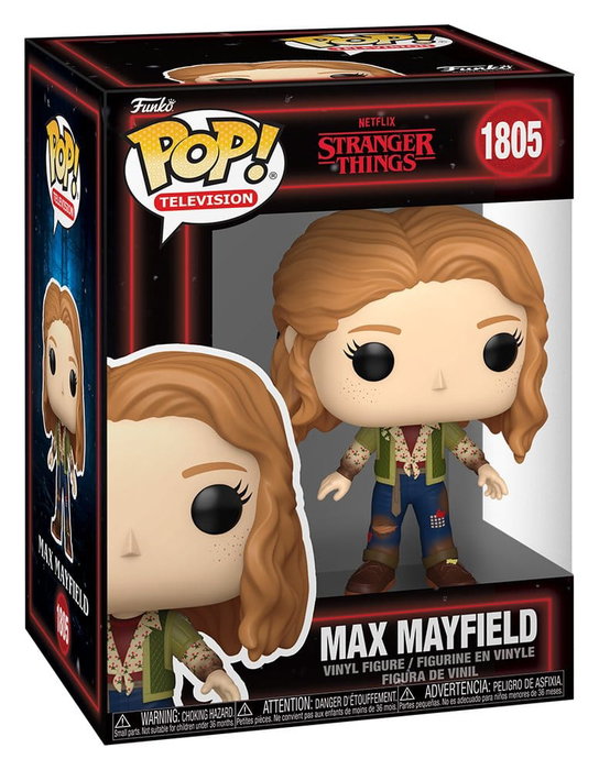 Funko Figura POP Stranger Things 5 Max Figura Vinilo en Caja Regalo Funko Figura POP Stranger Things 5 Max Figura Vinilo en Caja Regalo