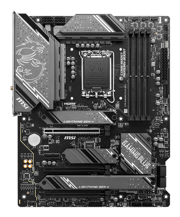MSI Z790 GAMING PLUS WiFi Placa Base Intel Z790 LGA 1700 ATX DDR5