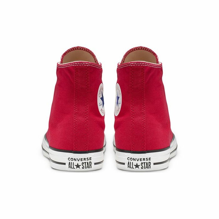Zapatillas Casual Mujer Converse Chuck Taylor All Star High Top Rojo