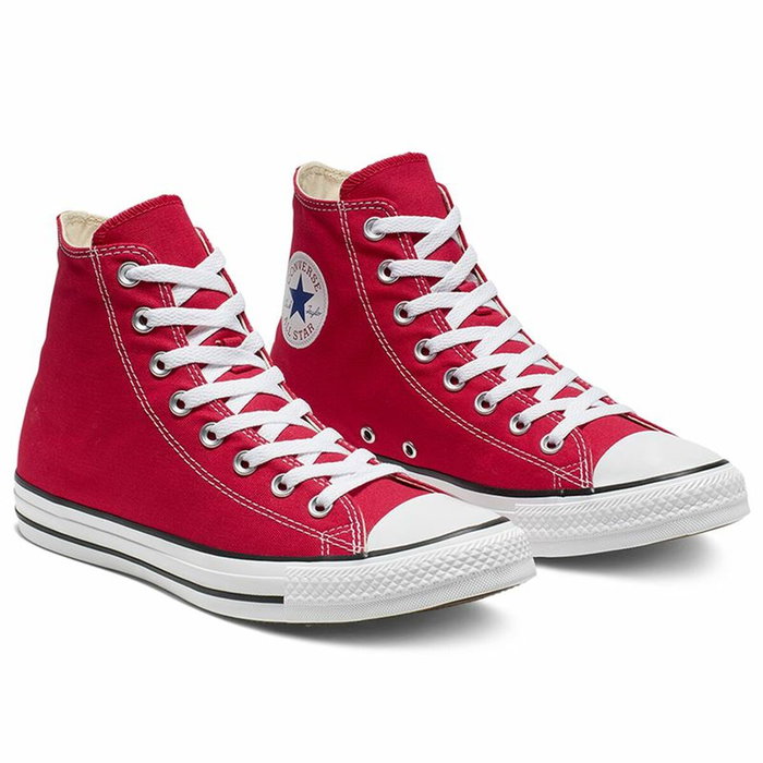 Zapatillas Casual Mujer Converse Chuck Taylor All Star High Top Rojo
