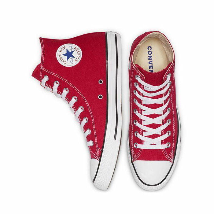 Zapatillas Casual Mujer Converse Chuck Taylor All Star High Top Rojo