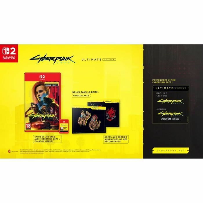 CBC Cyberpunk 2077: Edición Definitiva - Juego 2 para Nintendo Switch