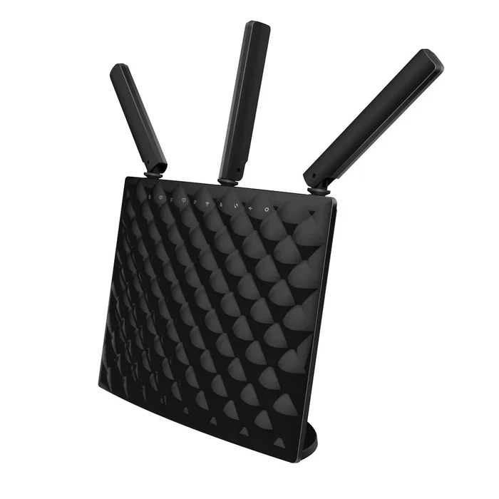 Tenda AC15 - Router WiFi 5 (802.11ac) Dual Band AC1300 Gigabit, 3 Antenas Externas, Puerto USB 3.0, 10/100/1000 Mbps, IPTV, Color Negro