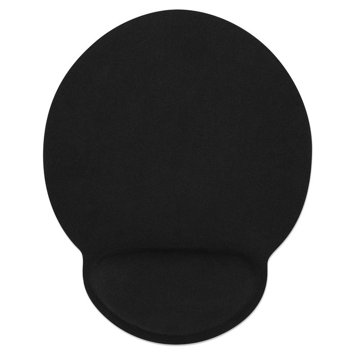 MANHATTAN Alfombrilla de Ratón Gaming con Reposamuñecas de Gel Negro, Base Antideslizante, 240 x三个阶段 200 x 27 mm MANHATTAN Alfombrilla de Ratón Gaming con Reposamuñecas de Gel Negro, Base Antideslizante, 240 x三个阶段 200 x 27 mm