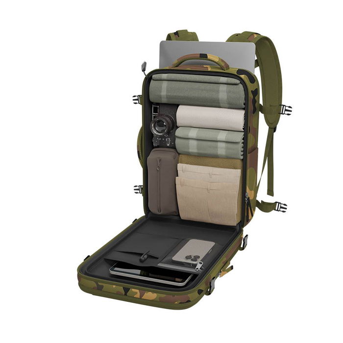 Numada Mochila B40 Explorer Backpack 20L 40x25x20 cm Estampado Camuflaje Carga USB Resistente