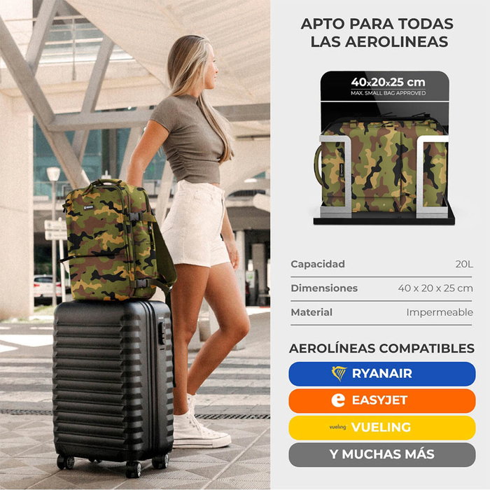 Numada Mochila explorer backpack b40 20 l Estampado camuflaje