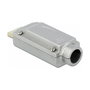 DeLOCK Adaptador HDMI-A macho a bloque de terminales con carcasa metálica Gris 65201