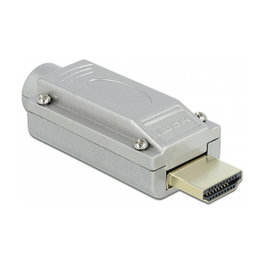 DeLOCK 65201 Adaptador HDMI-A macho a bloque de terminales con carcasa metálica