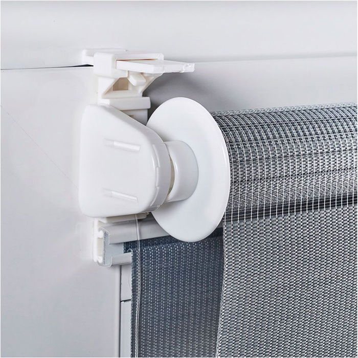 Cintacor - Stor Planet Clip & Fix Noche & Día Estor Enrollable Lino 120 x 180 cm