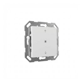 GIRA 517203 Tecla interruptor KNX para montaje en superficie, 1 canal, color blanco puro