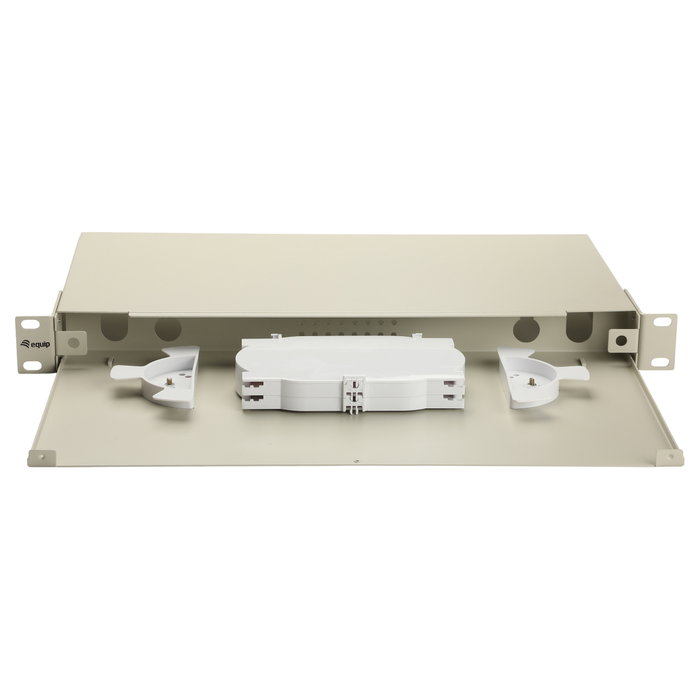 EQUIP Equip 337112 Caja de empalme de fibra óptica de acero gris