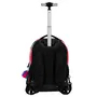 Oh My Pop Mochila Trolley GTS FAN Voyage Multicolor Escolar con 2 Ruedas, 2 Compartimentos, Bolsillo Portátil, Dimensiones 47x32x25 cm