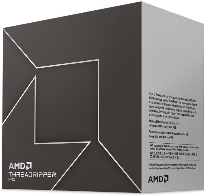 AMD Ryzen Threadripper PRO 7975WX 32 Núcleos 5,3 GHz AMD Ryzen Threadripper PRO 7975WX 32 Núcleos 5,3 GHz