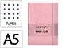 Antartik Antartik Notes Cuaderno Tapa Blanda A5 Hojas Puntos Rosa Pastel 80 Hojas 80gr Fsc