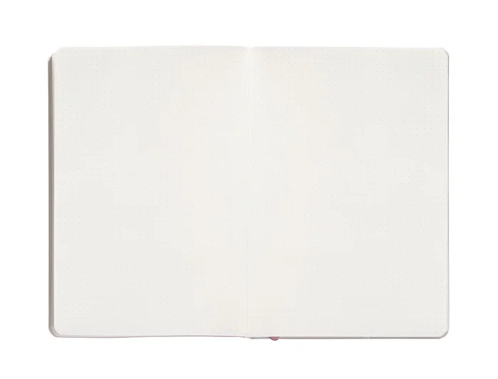 Antartik Antartik Notes Cuaderno Tapa Blanda A5 Hojas Puntos Rosa Pastel 80 Hojas 80gr Fsc