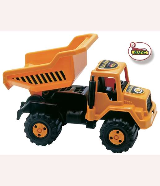 AVC Camion Volquete Obras Públicas en Caja - Camión de Juguete de Obra, Plástico