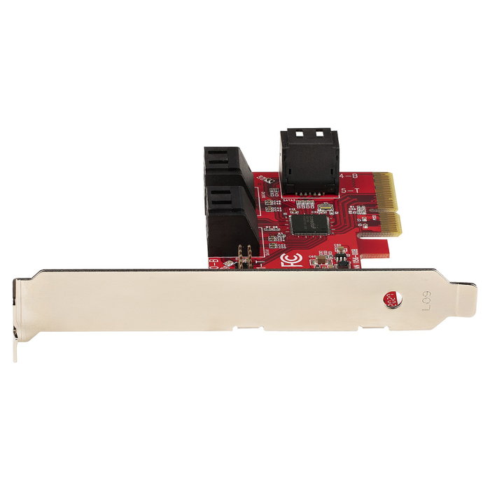 StarTech Tarjeta Controladora PCI Express (PCIe) de 6 Puertos SATA 6 Gbps con Bracket de Perfil Bajo StarTech Tarjeta Controladora PCI Express (PCIe) de 6 Puertos SATA 6 Gbps con Bracket de Perfil Bajo