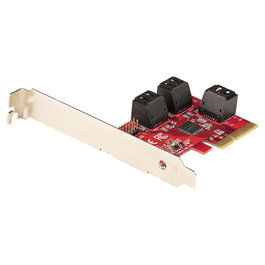 StarTech Tarjeta Controladora PCI Express (PCIe) de 6 Puertos SATA 6 Gbps con Bracket de Perfil Bajo