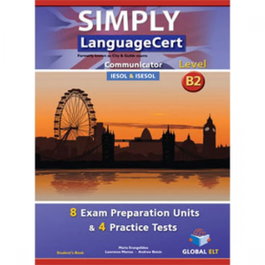 GLOBAL ELT, Simply LanguageCert CEFR B2 Preparation Student