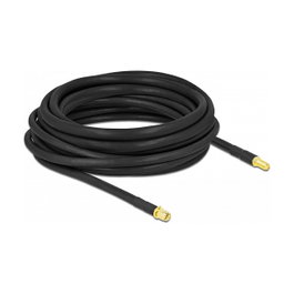 DeLOCK Cable de antena coaxial SMA macho a SMA hembra LMR/CFD300 7,5 m