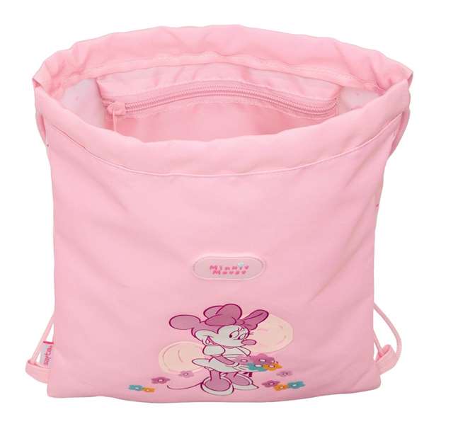 Safta Saco Plano Junior Minnie Mouse "Baby" 26x34x1 cm Edad Mínima Recomendada: 3 Años