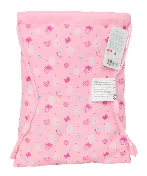 Safta Saco Plano Junior Minnie Mouse "Baby" 26x34x1 cm Edad Mínima Recomendada: 3 Años