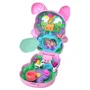 Mattel Polly Pocket Estuche Conejito Fiesta del Té con 10 Accesorios y Muñequita
