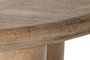 DKD Home Decor Mesa Redonda de Comedor de Mango 150x150x78,7 cm Marrón