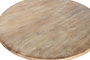 DKD Home Decor Mesa Redonda de Comedor de Mango 150x150x78,7 cm Marrón