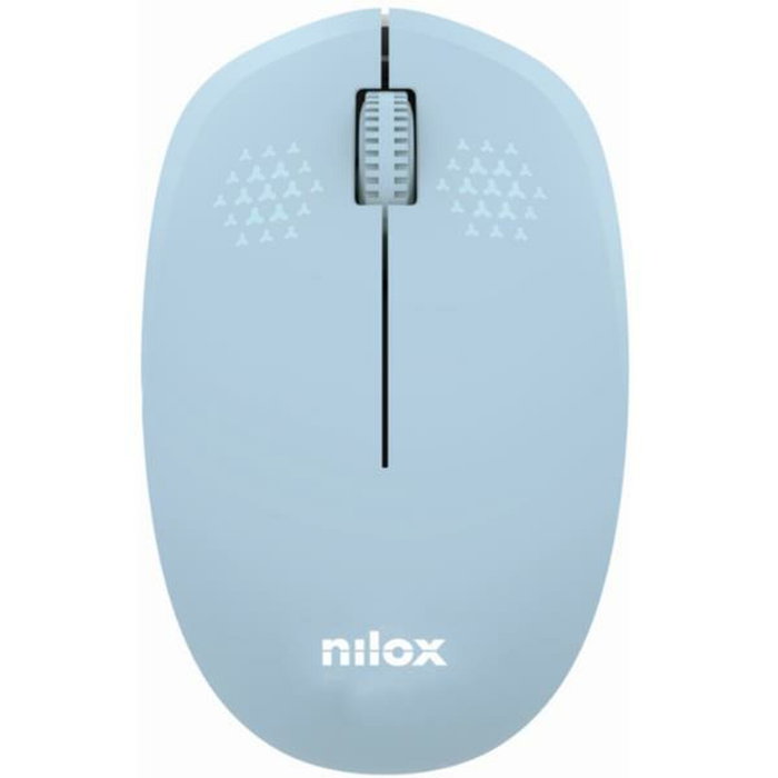 Nilox Ratón Inalámbrico NXMOWI4012 Azul 1000 DPI