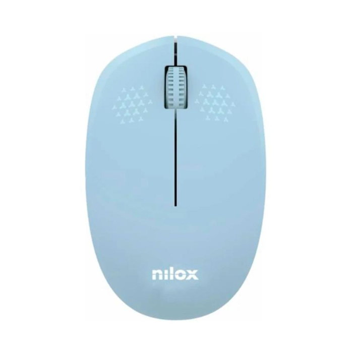 Nilox Ratón Inalámbrico NXMOWI4012 Azul 1000 DPI