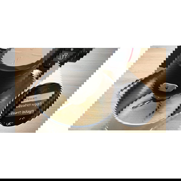 Bosch MUMS6 ZS13D Robot de Cocina, 5,5 L, 1600 W, Rotación Planetaria, Balanza Integrada, Negro/Acero Inoxidable