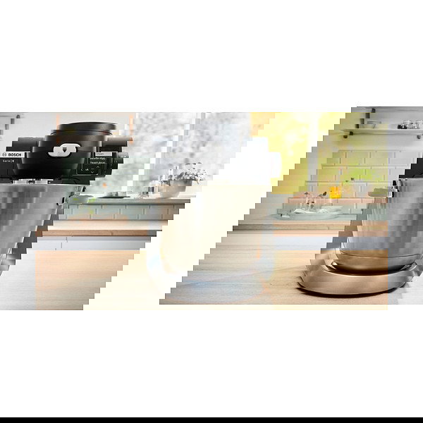 Bosch MUMS6 ZS13D Robot de Cocina, 5,5 L, 1600 W, Rotación Planetaria, Balanza Integrada, Negro/Acero Inoxidable