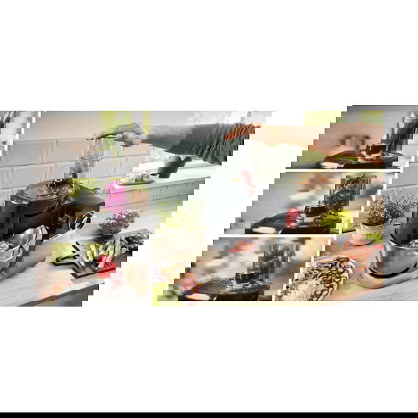 Bosch MUMS6 ZS13D Robot de Cocina, 5,5 L, 1600 W, Rotación Planetaria, Balanza Integrada, Negro/Acero Inoxidable