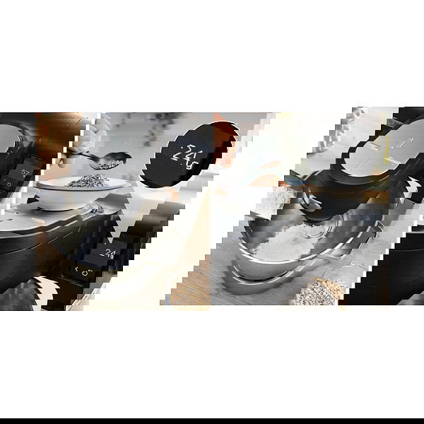 Bosch MUMS6 ZS13D Robot de Cocina, 5,5 L, 1600 W, Rotación Planetaria, Balanza Integrada, Negro/Acero Inoxidable