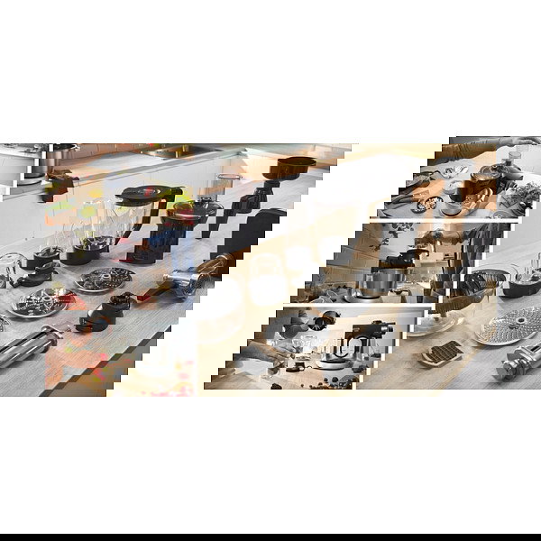 Bosch MUMS6 ZS13D Robot de Cocina, 5,5 L, 1600 W, Rotación Planetaria, Balanza Integrada, Negro/Acero Inoxidable