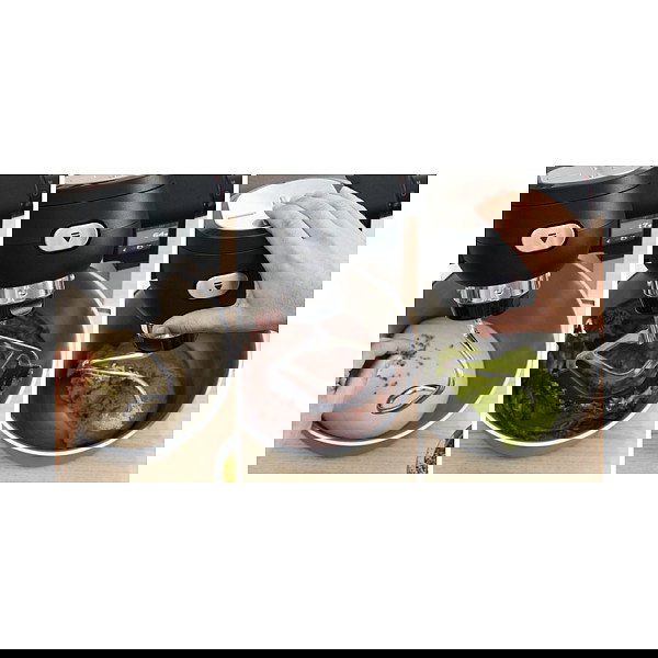 Bosch MUMS6 ZS13D Robot de Cocina, 5,5 L, 1600 W, Rotación Planetaria, Balanza Integrada, Negro/Acero Inoxidable