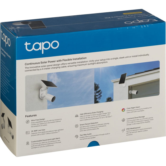 TP-Link Tapo C410 KIT (1xTapo C410 + 1xTapo A201) TP-Link Tapo C410 KIT (1xTapo C410 + 1xTapo A201)
