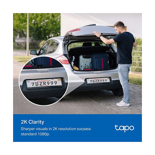 TP-Link Tapo C410 KIT Cámara de Seguridad IP Exterior Inalámbrica WiFi 3MP Visión Nocturna Color Alexa Google Assistant con Panel Solar A201 TP-Link Tapo C410 KIT Cámara de Seguridad IP Exterior Inalámbrica WiFi 3MP Visión Nocturna Color Alexa Google Assistant con Panel Solar A201