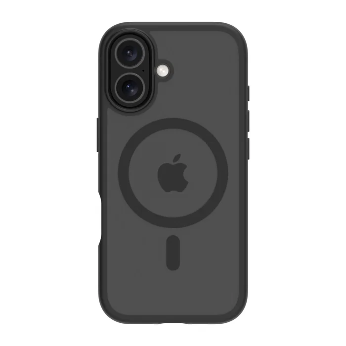 Dbramante1928 Grenen MS Funda Protectora de Plástico para iPhone 17 Negro - Resistente a Impactos, Compatible con Carga Inalámbrica